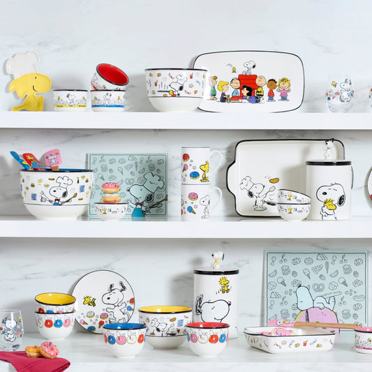 Chef Snoopy 12-Piece Dessert Set