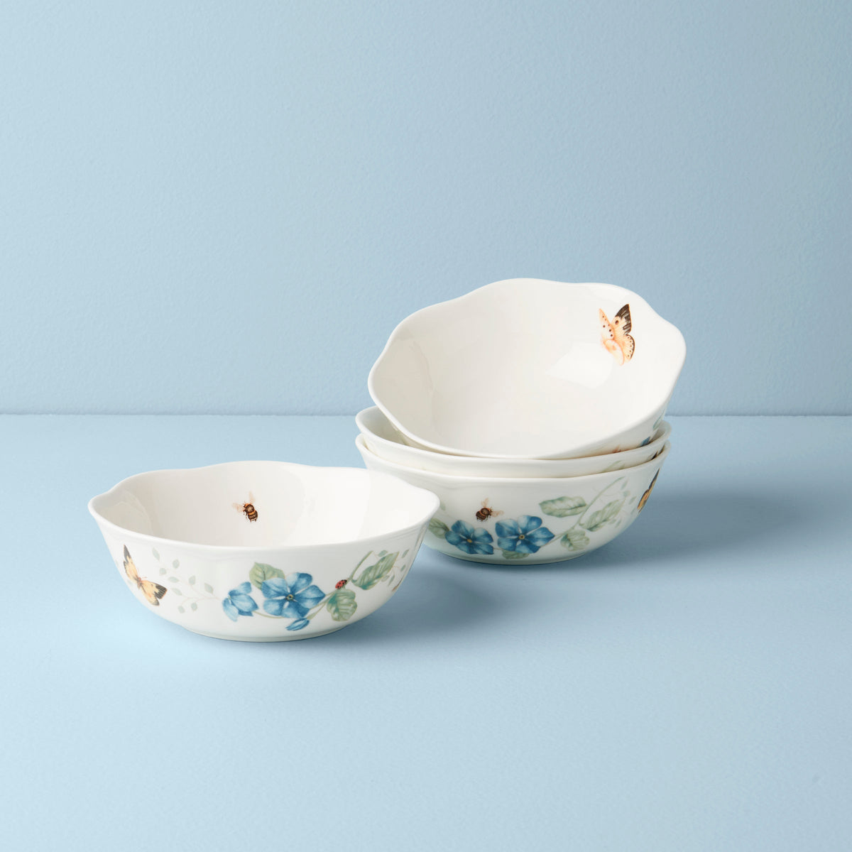 Butterfly Meadow All-Purpose Bowls, Set of 4