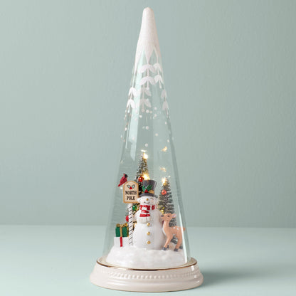 Merry & Magical Lit Snowman Figurine