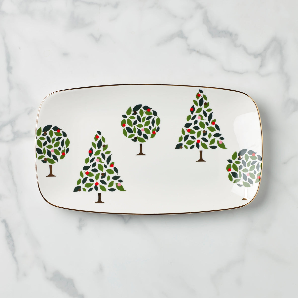 Evergreen Hors d'Oeuvres Tray