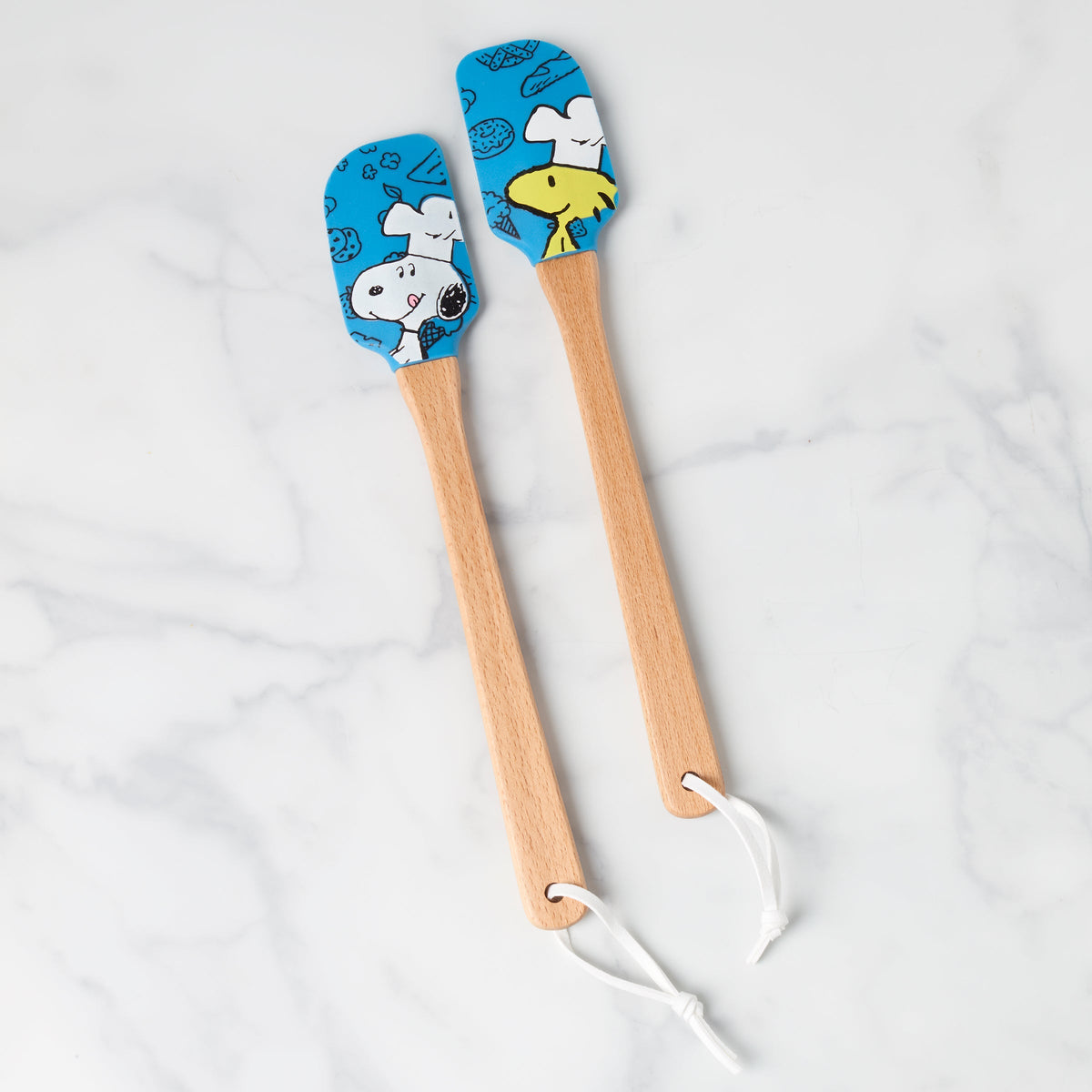 Chef Snoopy Blue Spatulas, Set of 2