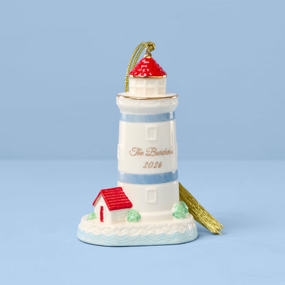 Personalized Lighthouse Ornament